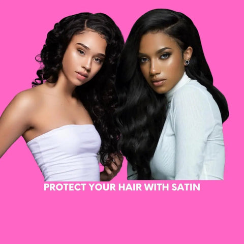 Protect Your Hair With The Benefits Of Satin Pillowcases & Satin Hair Bonnets