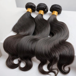 3 bundle body wave bundle deal HookedOnBundles Virgin Hair