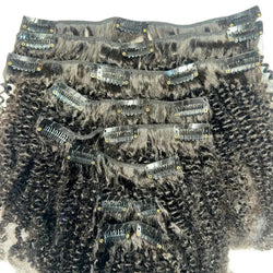 Afro Kinky Curly Clip-In Hair Extensions