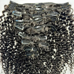 Kinky Curly Clip-In Hair Extensions