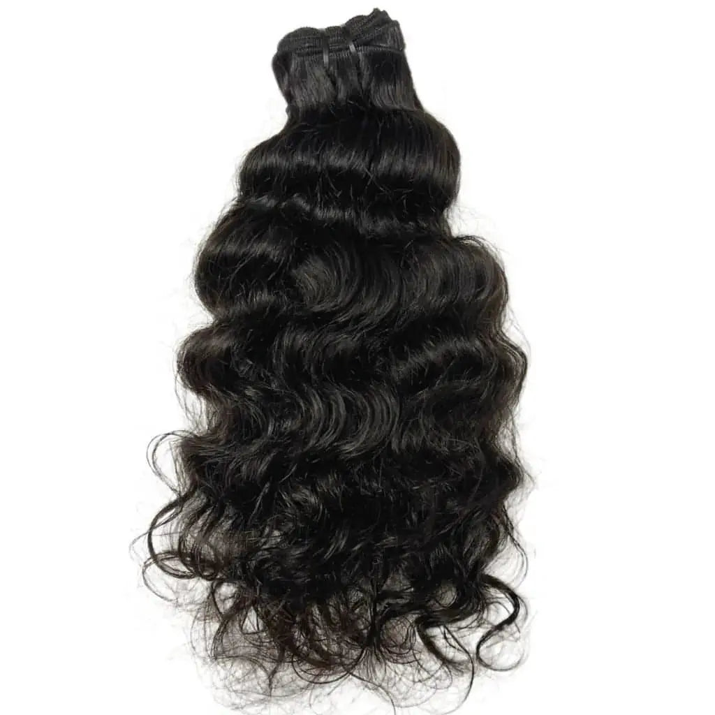 Raw Indian Curly Human Hair Extensions - HookedOnBundles Virgin Hair