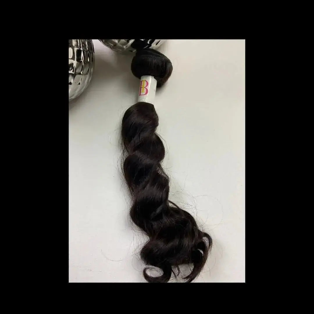 Virgin Loose Wave Human Hair Extensions - HookedOnBundles Virgin Hair
